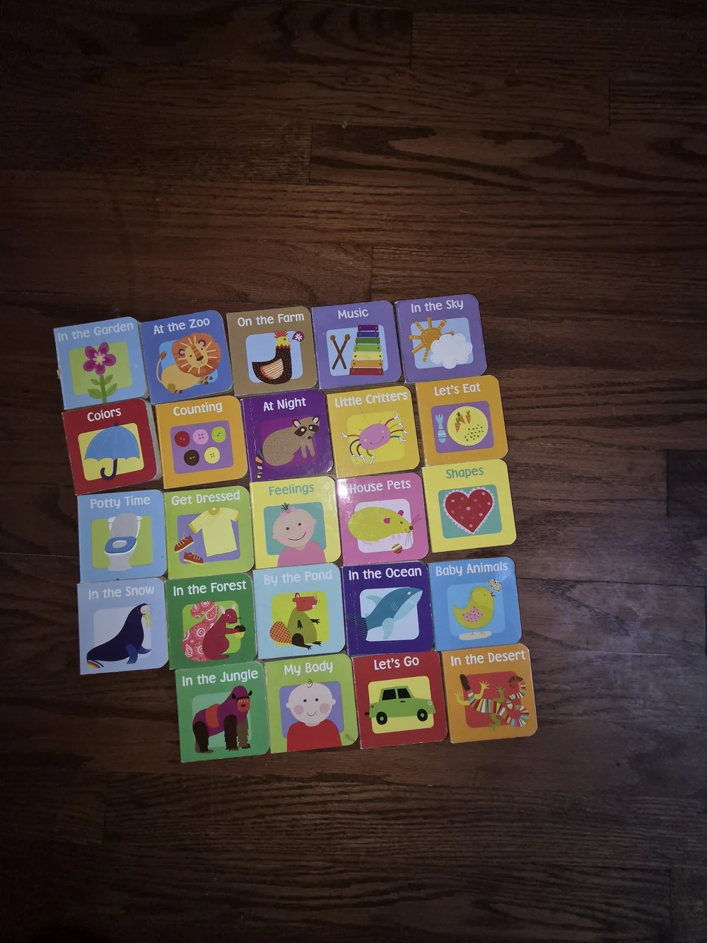 25 mini board books packed with fun learning topics for toddlers and preschooler